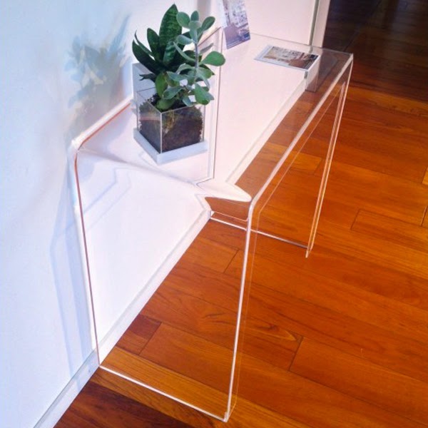 consolle plexiglass