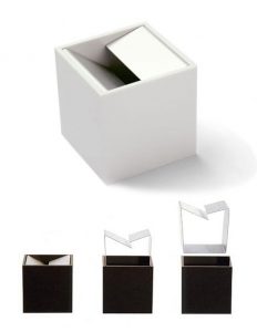 posacenere cubo bruno munari