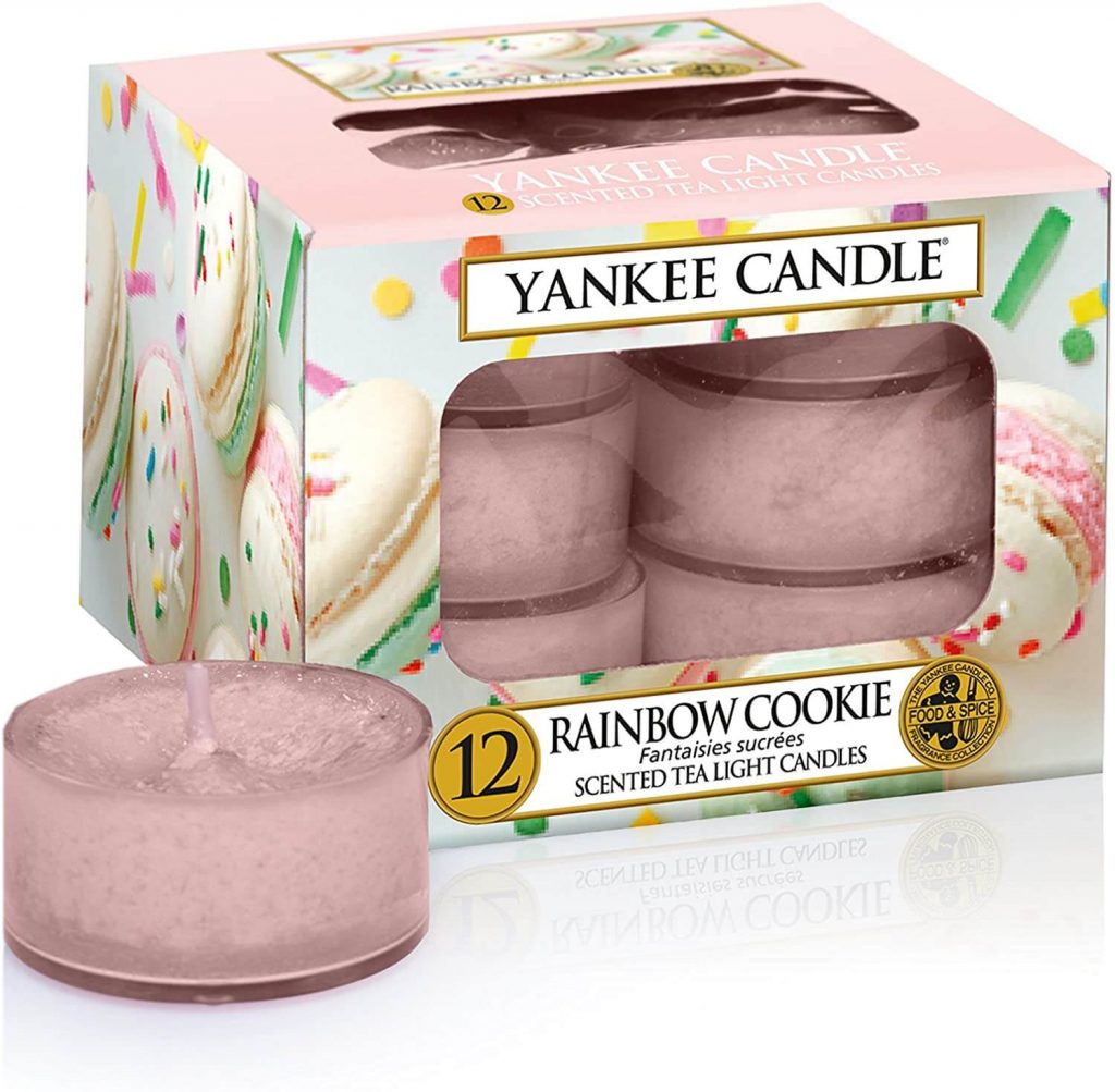yankee candle rainbow cookie