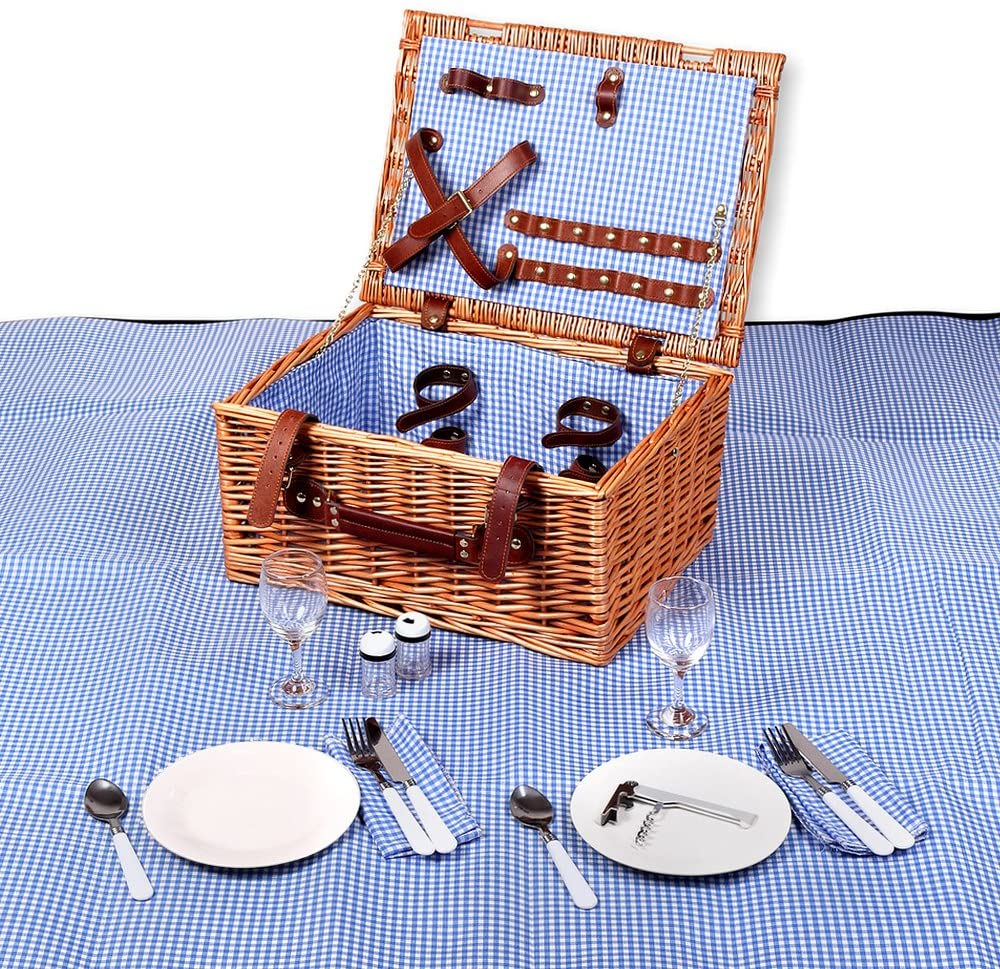 cestino vimini picnic