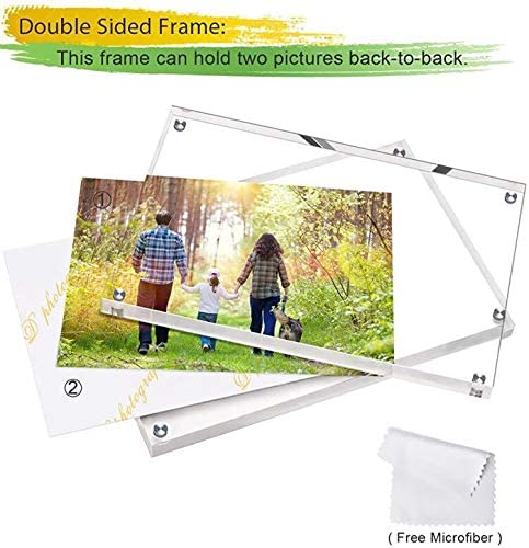portafoto in plexiglass