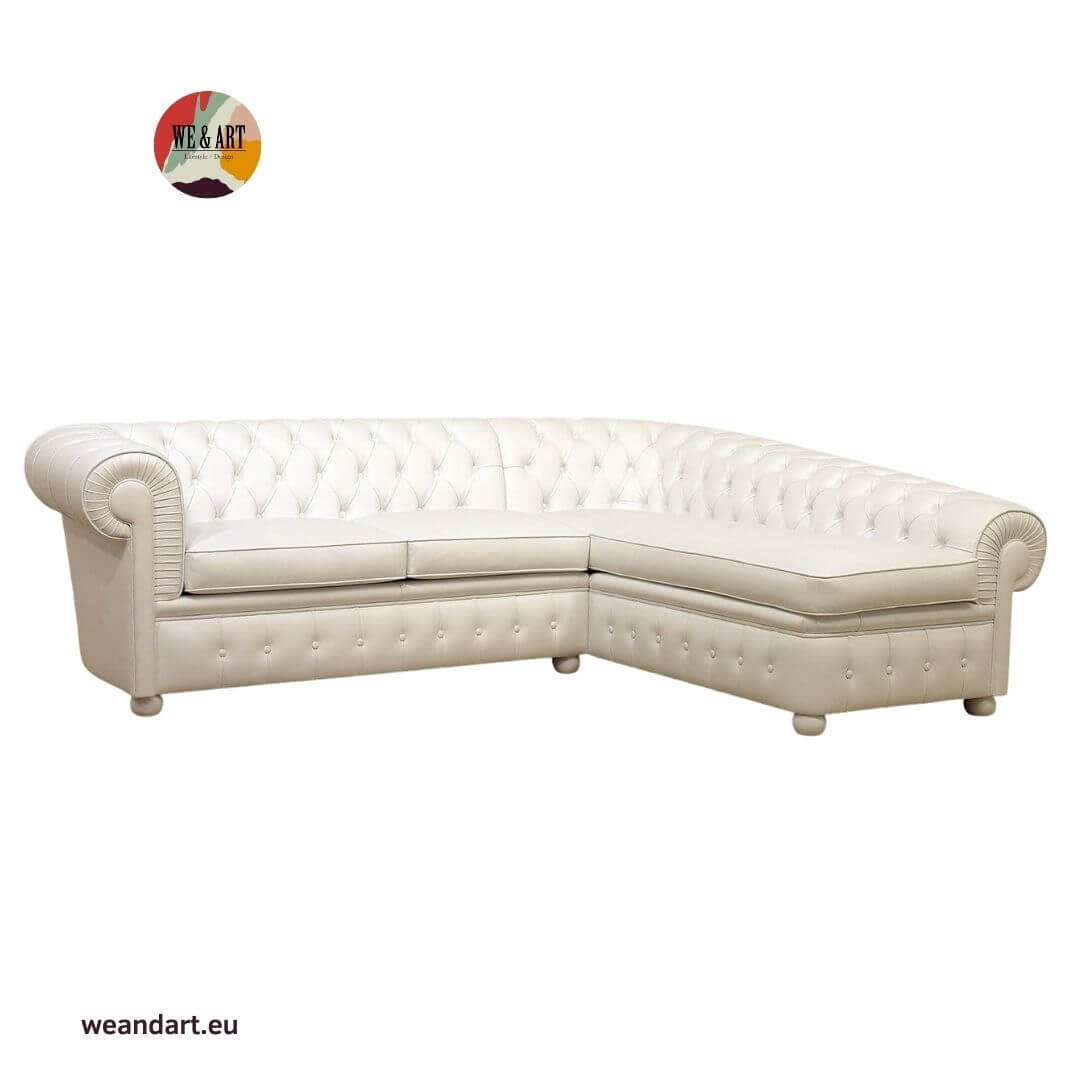 Chesterfield chaise longue