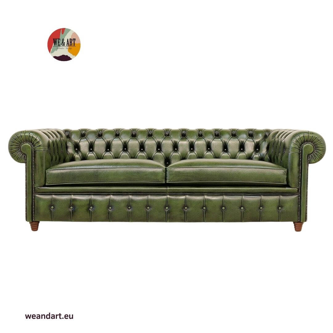 Chesterfield vintage verde